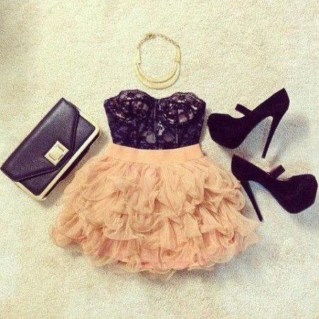 Para una fiesta en la noche